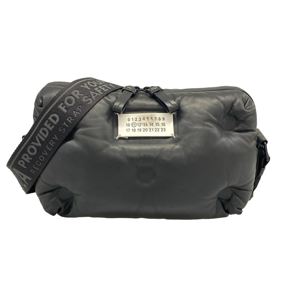 Maison Margiela Gram Slam Black Leather #363444M10B